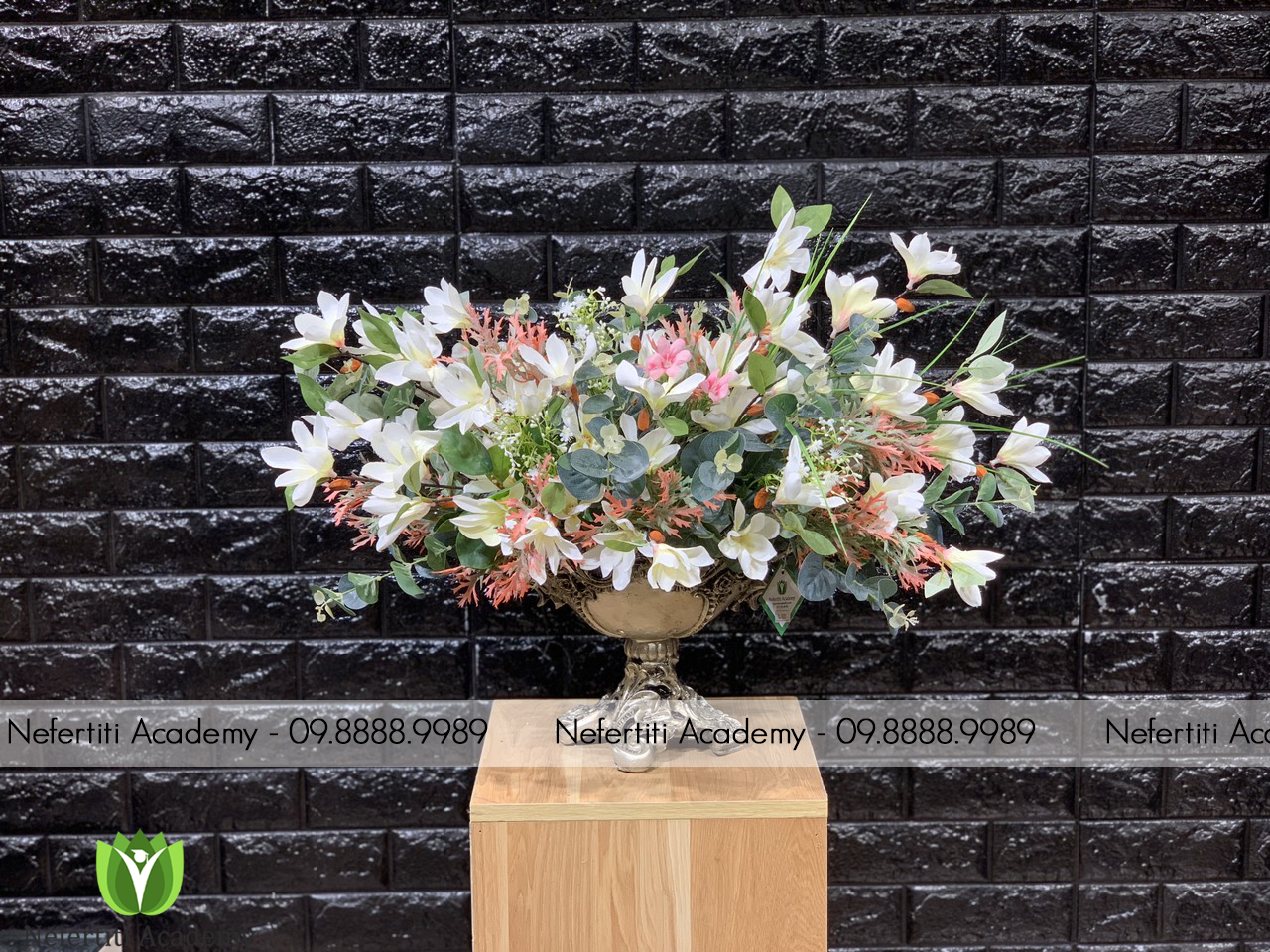 Bình hoa lụa luxury