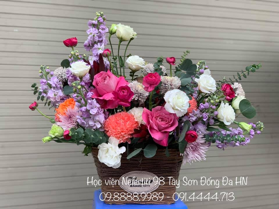 Lẵng hoa tươi tuyệt đẹp